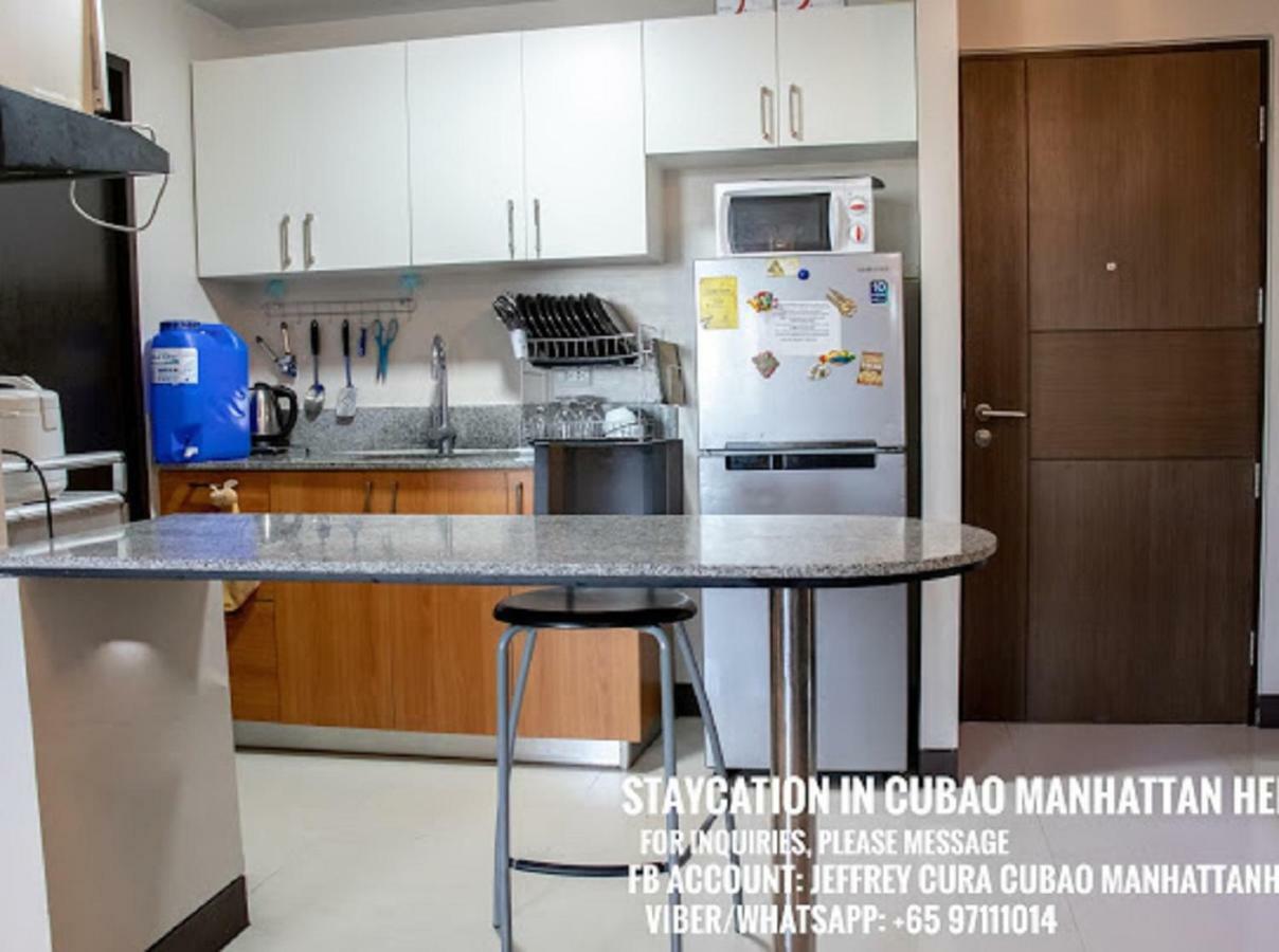 Cubao Manhattan Heights Unit 5A Tower C Quezon City Dış mekan fotoğraf